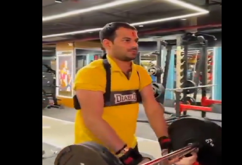 Tej Pratap Yadav's new gym vlog video goes viral