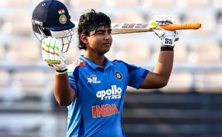 Vaibhav Suryavanshi's historic century record 